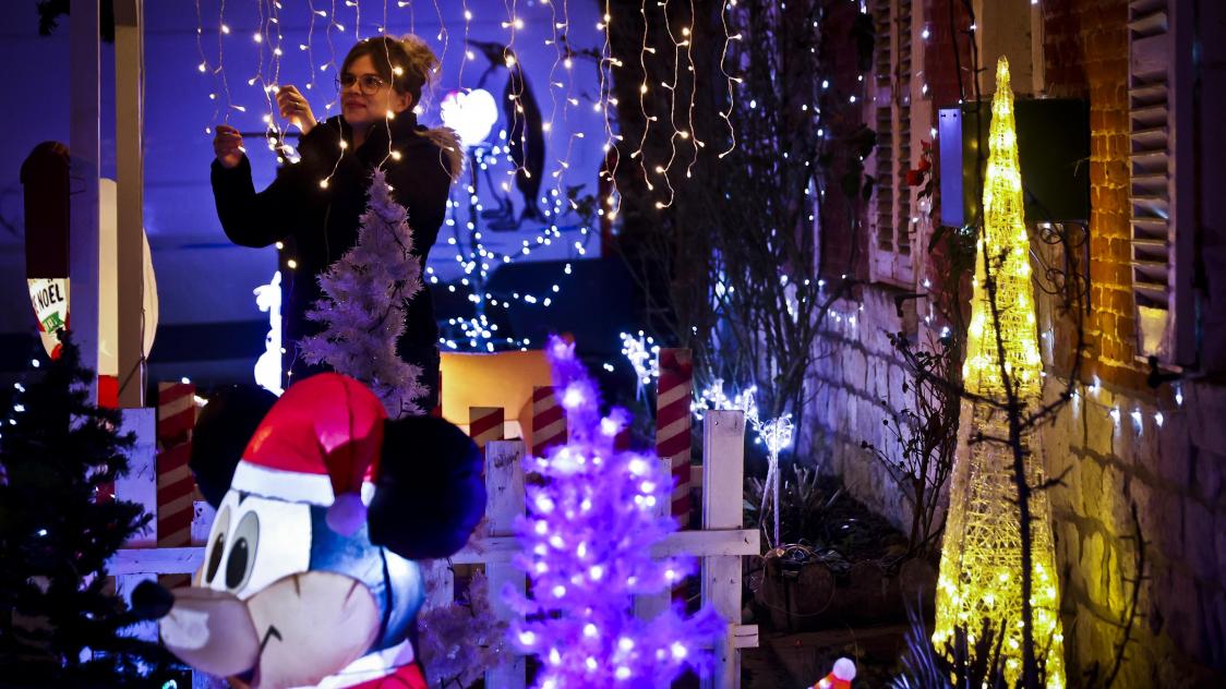 Village de noel feerie hot sale christmas